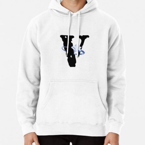 VLONE X POP SMOKE HALO WHITE Pullover Hoodie RB0507 product Offical Vlone Merch